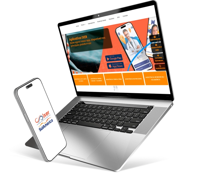 mockup aplicativo sul america